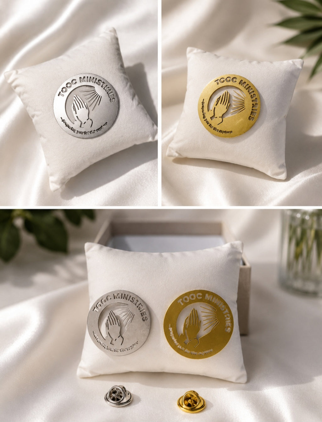 TOOC Lapel Badges